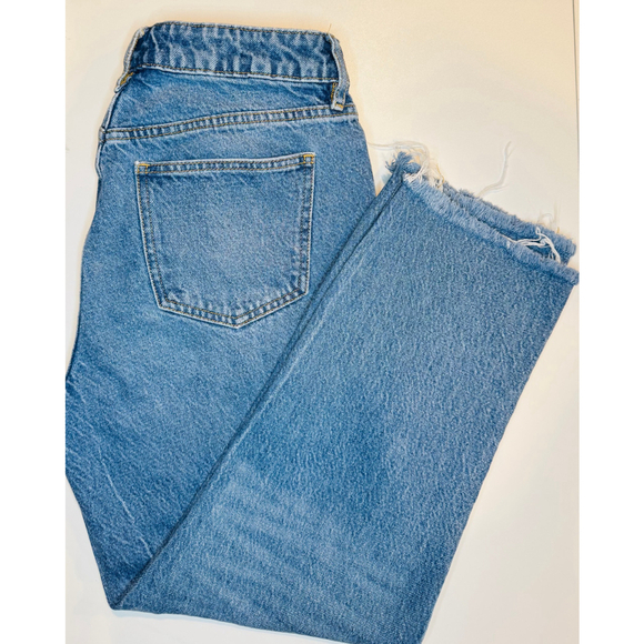 Pacsun Denim - Pacsun Women's Raw Hem Mom Jeans, Light Blue, Size 26